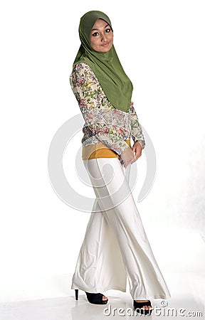 Muslim Lady Stock Photo