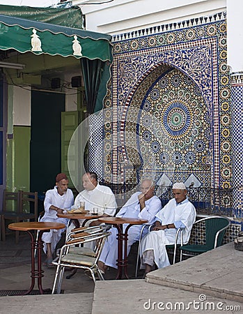 Muslim men Editorial Stock Photo