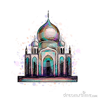 Muslim mosque Islam Vector Illustration