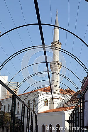 Muslim mosque of Komotini Stock Photo