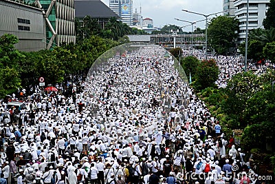 Muslim Protesters Editorial Stock Photo