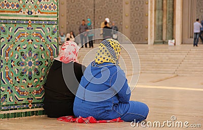 Muslim Woman Editorial Stock Photo