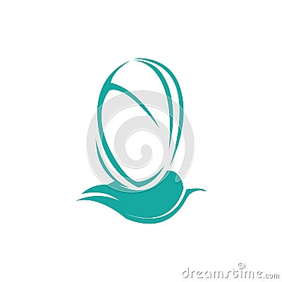 Muslimah hijab Logo template vector illustration design Vector Illustration