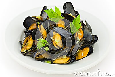 Mussels Stock Photo