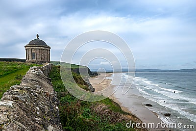 Mussenden Temple, Northern Ireland Stock Photo