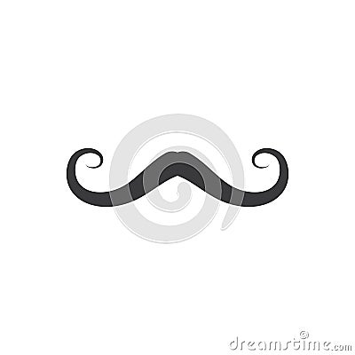 Mustache icon Vector Illustration