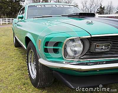 1970 Mustang Mach 1 Editorial Stock Photo