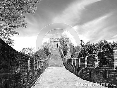 Mutianyu Great Wall Stock Photo