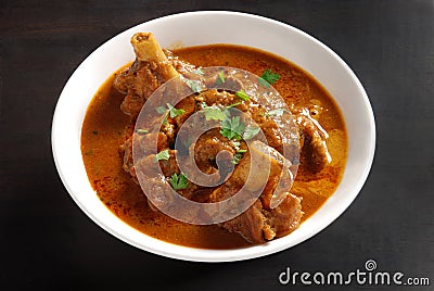Mutton curry Indian style Stock Photo