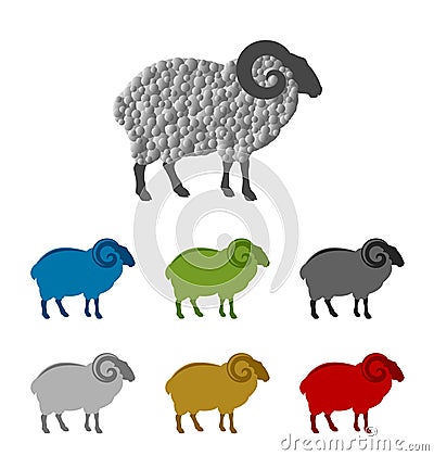 Mutton Vector Illustration