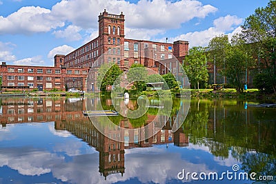 Mutual Mills Heywood, Industrial revolution Stock Photo