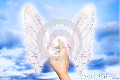 My angel Stock Photo