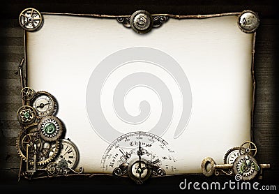 My Favourite ( Steampunk ) Things Stock Photo