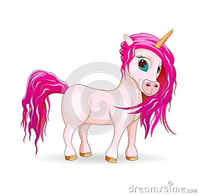 My lovely unicorn Vector Illustration