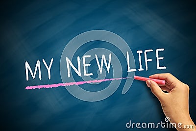 My new life Stock Photo