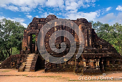 My Son Sanctuary in central Vietnam Stock Photo