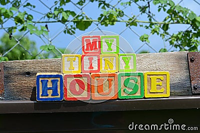 My Tiny House Stock Photo