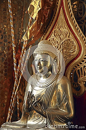 Myanmar, Pindaya: 8000 buddha's cave Stock Photo