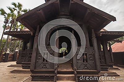 Myanmar temple Editorial Stock Photo