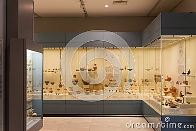 Mycenae archaeological site in Greece Editorial Stock Photo