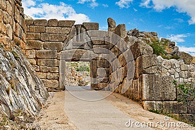 Mycenae, Greece Stock Photo