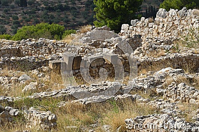 Mycenae ruins, Greece Stock Photo