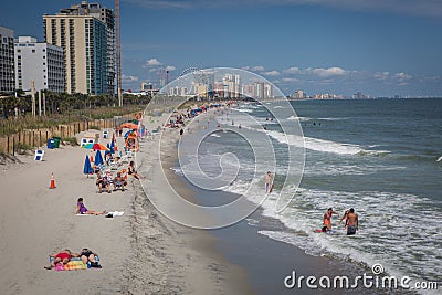 Myrtle Beach Editorial Stock Photo