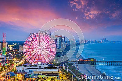 Myrtle Beach, South Carolina, USA Stock Photo