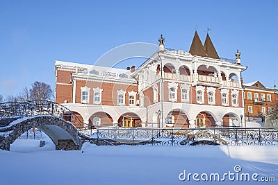 View of the building of the Mouse Palace, Myshkin Editorial Stock Photo