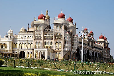 Mysore palace in India Stock Photo