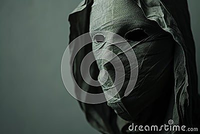 Mysterious Anonymous man. Generate Ai Stock Photo