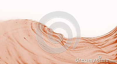 Mysterious red surface. Abstract painting Stock Photo