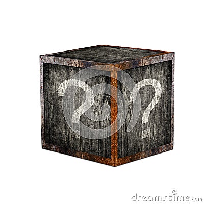 Mystery box Stock Photo