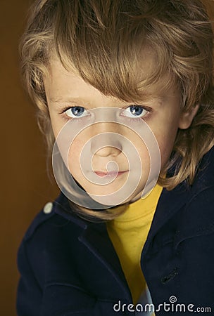 Mystery of childhood Stock Photo