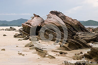 Mystery rocks Stock Photo