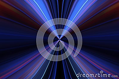 Mystic Abstract In Bright Colors Stock Photo