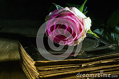 Mystic book Stock Photo