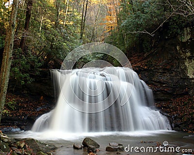 Mystic Falls Stock Photo