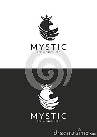Mystic logo Vector Illustration