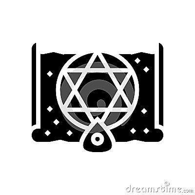 mystic magic glyph icon vector illustration Vector Illustration