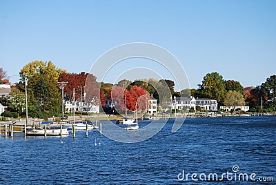 Mystic Seaport Stock Photo