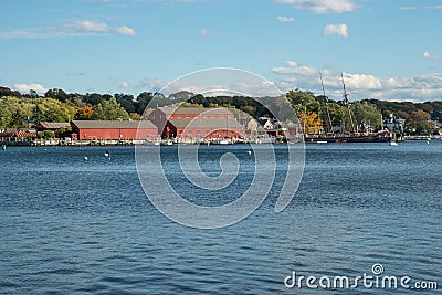 Mystic Seaport, Connecticut Stock Photo