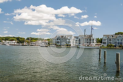 Mystic Seaport CT Stock Photo