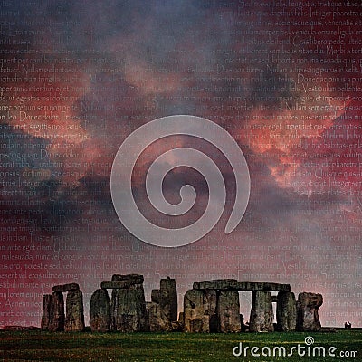 Mystic Stonehenge Stock Photo