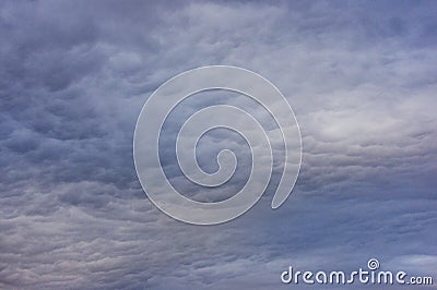 Mystical clouds Stock Photo