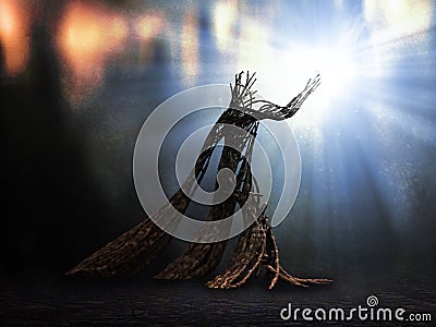 Mystical creature Stock Photo