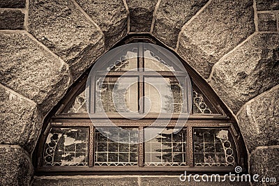 Mystical window Stock Photo