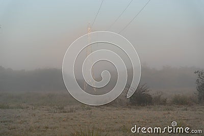 The mystique of the Energy tower 02 Stock Photo