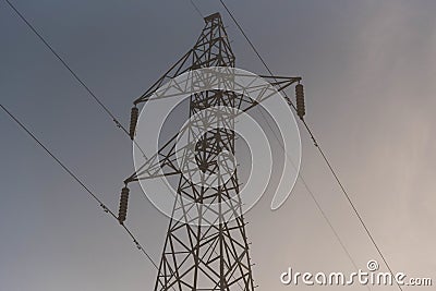 The mystique of the Energy tower 03 Stock Photo