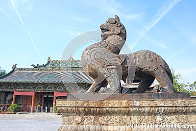 Mythological beast Stock Photo